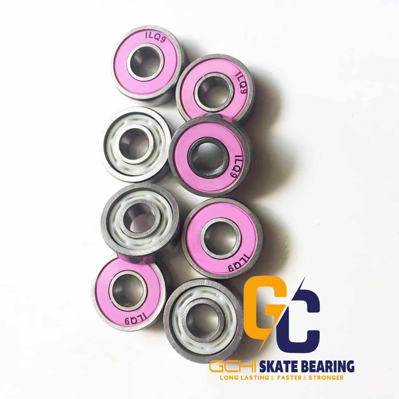 PINK Inline Skate Bearing 6 big balls Skate Bearing